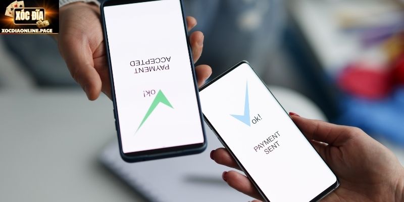 Sử dụng tiền điện tử trong quy trình nạp 